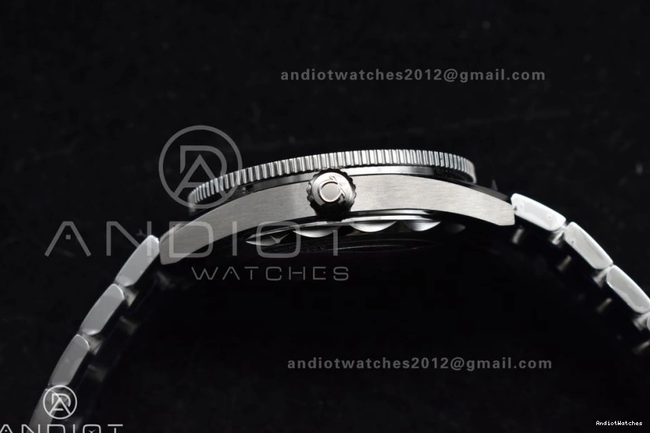 300 on 1060 Tailored A8912 Dial Heritage SS Seamaster Clone VSF Black Super Best 1:1 Edition Bracelet 0503
